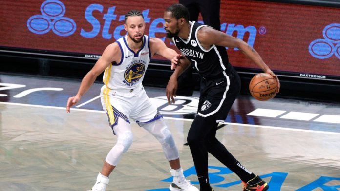 KD and the Nets got flattened by the Warriors